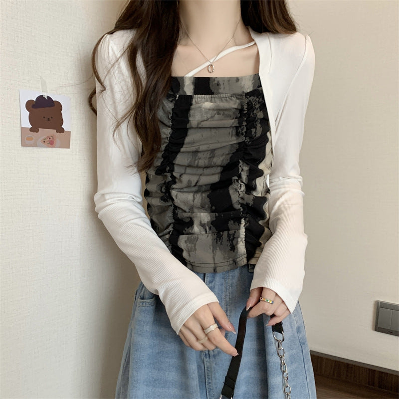 2カラー展開 レイヤードトップス mry001533