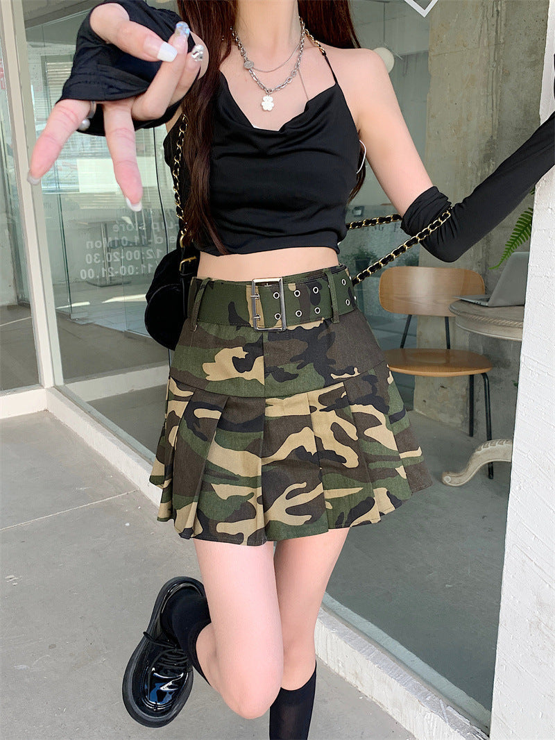 【DOPE GIRL】2カラー展開 迷彩ショートパンツ mry001570