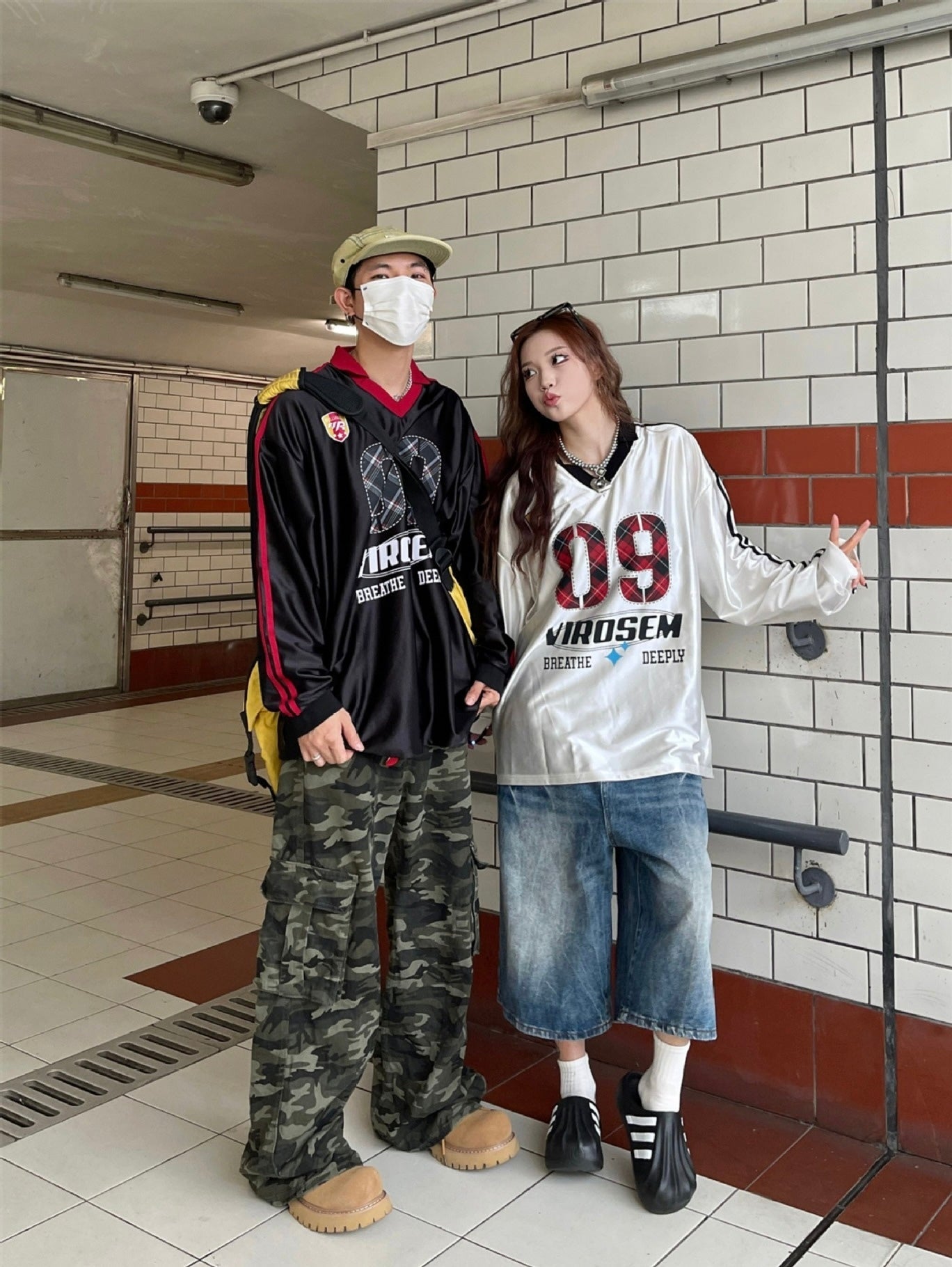 【2color】League Icon Long T-Shirt  mry001619