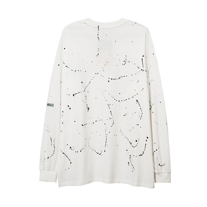 【2color】Punk Chain Detail Long T-Shirt mry001640