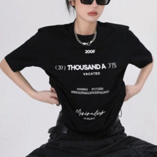 2023SS ホットガール 韓国ストリート Tシャツ サマーファッション mry000710