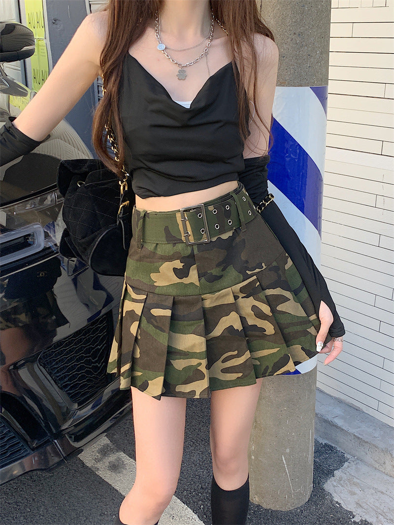 【DOPE GIRL】2カラー展開 迷彩ショートパンツ mry001570