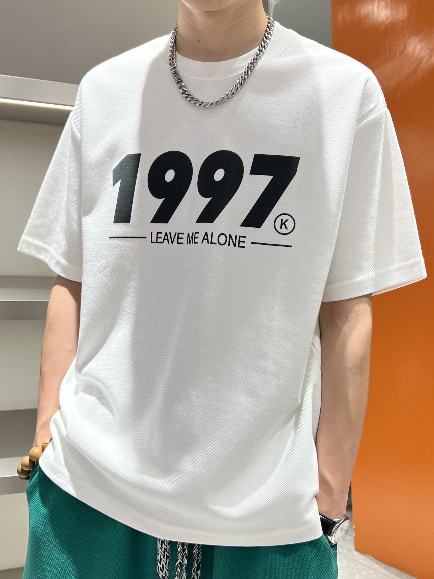 【送料無料】３カラー展開 カジュアル 1997レターロゴ  mry000643
